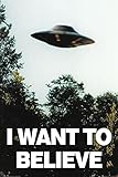 X-Files - I Want to Believe - UFO - Filmposter Kino Movie x-Files Science Fiction Sci Fi...