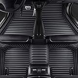 Auto Fußmatten Kunstleder Fussmatten Für Volvo XC60 2017-2022(LHD), wasserdichte...