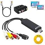 USB 2.0 Audio Video Grabber, VHS Digitalisieren, Mini DV Abspielgerät,...