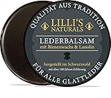 Lillis Lederpflegebalsam schwarz für Schuhe Jacken Auto Ledermöbel Sattel mit...