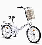 Faltrad, leichtes faltbares Fahrrad, Faltrad mit Kohlenstoffstahlrahmen, faltbares Fahrrad...