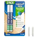 Weißer Fugenstift – für die Wiederherstellung von Fliesenfugen in Badezimmern und...