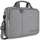 DOMISO 17 Zoll Laptop Tasche Aktentasche Schultertasche Business Wasserdicht...