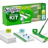 Swiffer Bodenwischer Dry & Wet Starter-Set Zum Reinigen Von Hartholz Und Böden,...