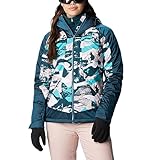 Columbia Damen Sweet Shredder II Isolierte Jacke, Dusty Pink Geoglacial/Night Wave Sheen,...
