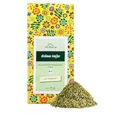 Herbaria Grüner Hafer Tee bio 75g - loser Bio-Kräutertee – Bio-Grüner-Hafer Tee lose...