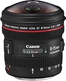 Canon EF 8-15mm F4 L Fisheye USM Objektiv (Filterhalter) schwarz