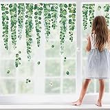 decalmile Fensteraufkleber Hängender Rebe Fensterbilder Frühling Fenster Abziehbilder...