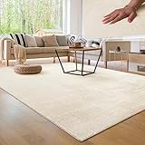 Paco Home Waschbarer Teppich Wohnzimmer Schlafzimmer Kurzflor rutschfest Flauschig Weich...