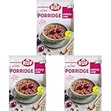 RUF Veganes Porridge Oat Cherry Choc, Oatmal mit Zartbitter-Schokolade & Kirschen,...