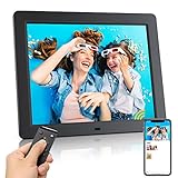 Digitaler Bilderrahmen WLAN 15 Zoll HD Großbildschirm Display Elektronischer...
