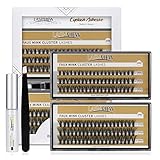 LASHVIEW Wimpernverlängerungen Set, Natürliche Einzelwimpern, Künstliche Luxuriöse...