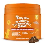 Zesty Paws Preiselbeer-Harnpflege-Kauartikel für Hunde | Fördert Nieren- &...