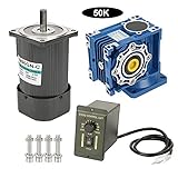 AC220V 90W SELBSTSPERRENDES SCHNECKENGETRIEBE MOTOR MIT GESCHWINDIGKEITSEINSTELLUNG CW/CCW...