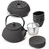 Weltbild Asia-Teekanne Gusseisen Set - Japanische Teekanne Gusseisen Set mit...