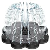 SZMP Solar Springbrunnen 3.5 Watt, 2025 Upgrade Glas Solarpanel Solar Teichpumpe mit 8...