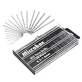 Mesee 20 Stück Spiralbohrer Bits Set, 0,3–1,6 mm HSS Mini-Mikrobohrer Set,...
