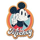 Trefl – Konturenpuzzle aus Holz: Disney, Retro Micky Maus – 160 Stücke, Wood Craft,...