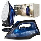ZEEGMA IRONEE PRO Kabelloses Bügeleisen mit Keramikbeschichtung, 2600 Watt,...