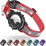 AirTag Katzenhalsband, Jiarui Reflektierend Air Tag Katzenhalsband, GPS...