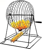 Bi/ng/o-Spiel für Erwachsene, Deluxe Bi/ng/o Set mit 50 Stück Ball, manuelle...