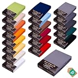 Avantgarde Premium Spannbetttuch 90x200-100x220 - hoher 40cm Steg auch f. Boxspringbett &...