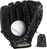 LeapBeast Rechte Hand Baseball Handschuhe, Softball Handschuhe mit 1 Ball, Erwachsenen...