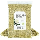 Holunderblütentee 600gr - Holunderblüten - Holunderblüten Getrocknet - Holunder Tee -...