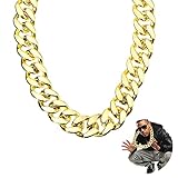 Aoriher Gold Halskette für Männer Goldkette Halskette Kette Halsband Klumpig...