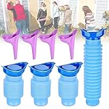 Schrumpfbares Urinal, 4 Stück 750ml Universal Mini Urinal Für Mann,...