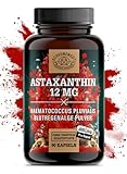 Astaxanthin -12mg- WICHTIG: Oxidationsfrei durch veresterte Struktur I Direktbezug aus...