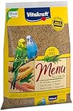 Vitakraft Menü 10kg, Hauptfutter für Sittiche, mit Vitaminen, mit Immun Aktiv Komplex...