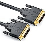 deleyCON 3,0m DVI zu DVI Kabel 24+1 - DVI-D Dual Link - HDTV 1080p Full-HD 3D Ready -...