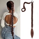 RPEIXYA Braid Extensions Ponytail Extension, Zopf Extension mit Haargummi, Haarteil Zopf...