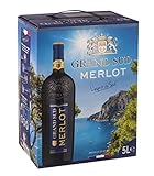 Grand Sud - Merlot aus Süd-Frankreich - Sortentypischer Trocken Rotwein - Großpackungen...
