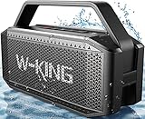 W-KING Bluetooth-Lautsprecher, leistungsstark, 60 W, tragbar,...