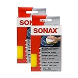 SONAX 2X 04173000 ApplikationsSchwamm Politur Wachs 1 Stück