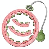 MONTIVO Gewichteter Hula Hoop Reifen mit Gewichtsball (25-55 Zoll) - Smart Hula Hoop mit...