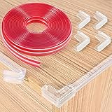 6m Kantenschutz Baby Transparent, Kantenschutz Transparent Selbstklebend Eckenschutz...