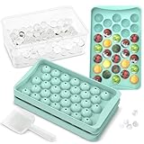 KICHLY Eiswürfelbehälter-Kugeln BPA-freier Eiswürfelbereiter, ideal zum Kühlen von...