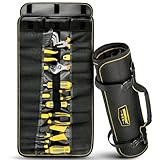 WINHUNT Werkzeugrolle, Werkzeugtasche 25 Taschen Werkzeug Rolltasche 68.5cm x 36cm, für...