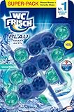 WC FRISCH Kraft Aktiv Blauspüler Ozeanfrische (150 g), WC Reiniger mit innovativer...