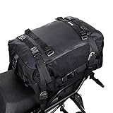 Wildken 10/20/30L Motorrad Hecktasche, Multifunktional Gepäckträgertasche für...