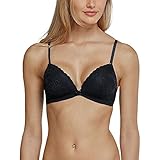 Schiesser Damen softbra zonder beugel BH, Blau (Nachtblau 804), 80A EU