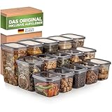 Viwares luftdichte Vorratsdosen mit Deckel | 15er Vorratsbehälter Set | BPA-FREI | Zur...