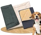 Pawz&Pawz Hundedecke 2 St. | Hundekissen, sehr flauschig | L:100x70cm | Stylisch...