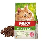 MERA Cats All Cats Lachs, Trockenfutter für ausgewachsene Katzen, getreidefrei...