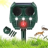 YwuLy katzenschreck für Garten, Ultraschall Solar Tiervertreiber, Wasserdicht...