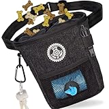 HUND IST KÖNIG® Leckerlibeutel für Hunde-Training - Robuster Futterbeutel Hunde,...