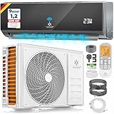 KESSER® Klimaanlage SET Split - mit WiFi/App Funktion Klimagerät - Kühlen...